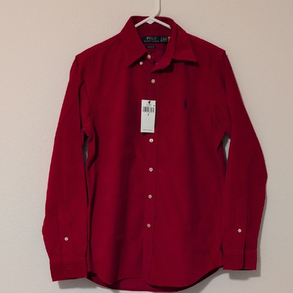 Polo by Ralph Lauren Men's Red Shirt